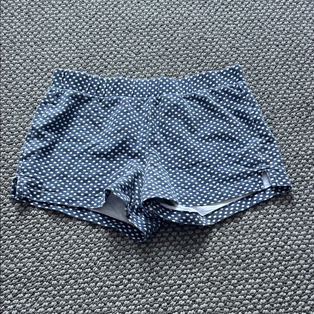 Old Navy Navy and White Dotted Shorts
